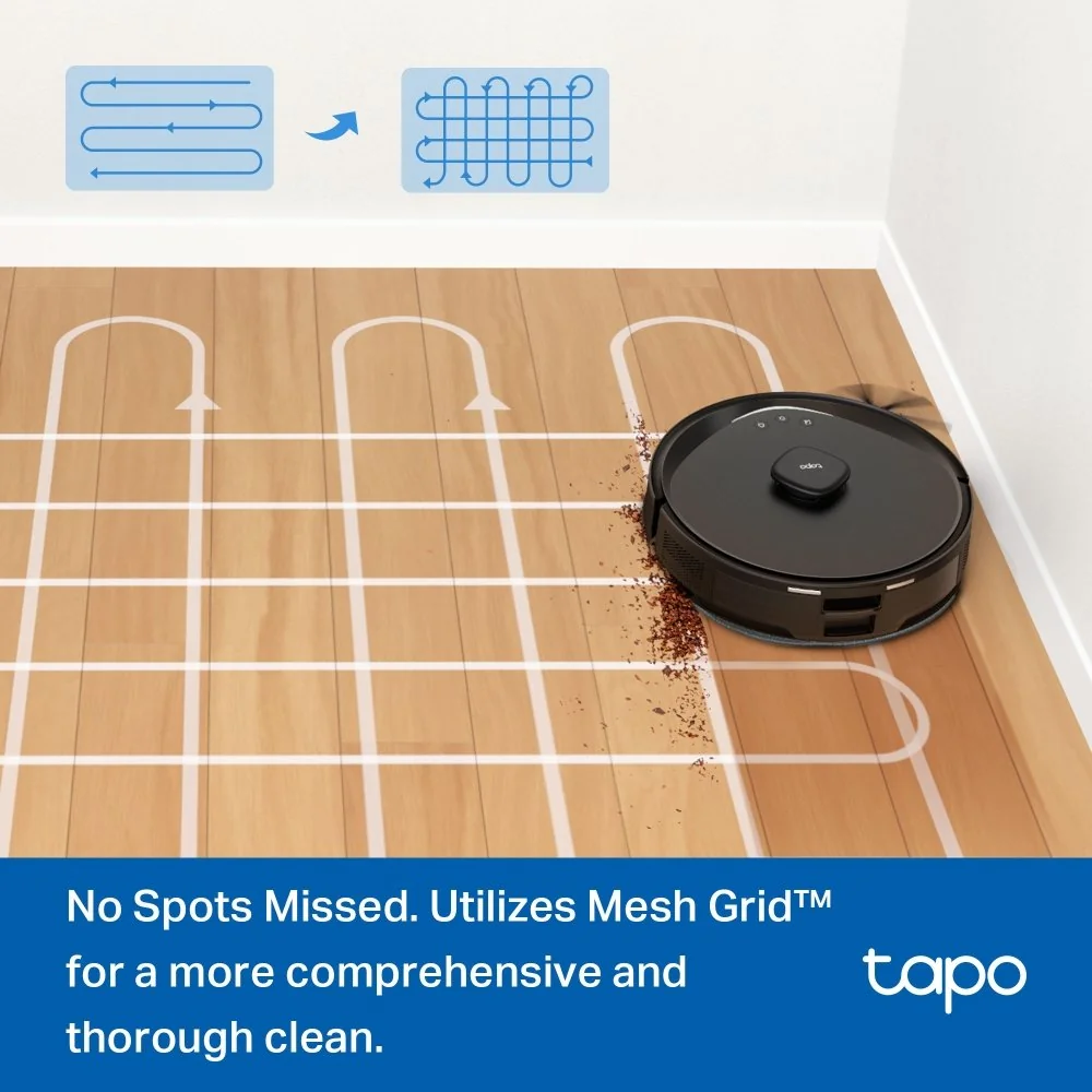 Vysávač TP-Link Tapo RV30 Max robotický s mopom, výkon 5300 Pa Tapo RV30 Max