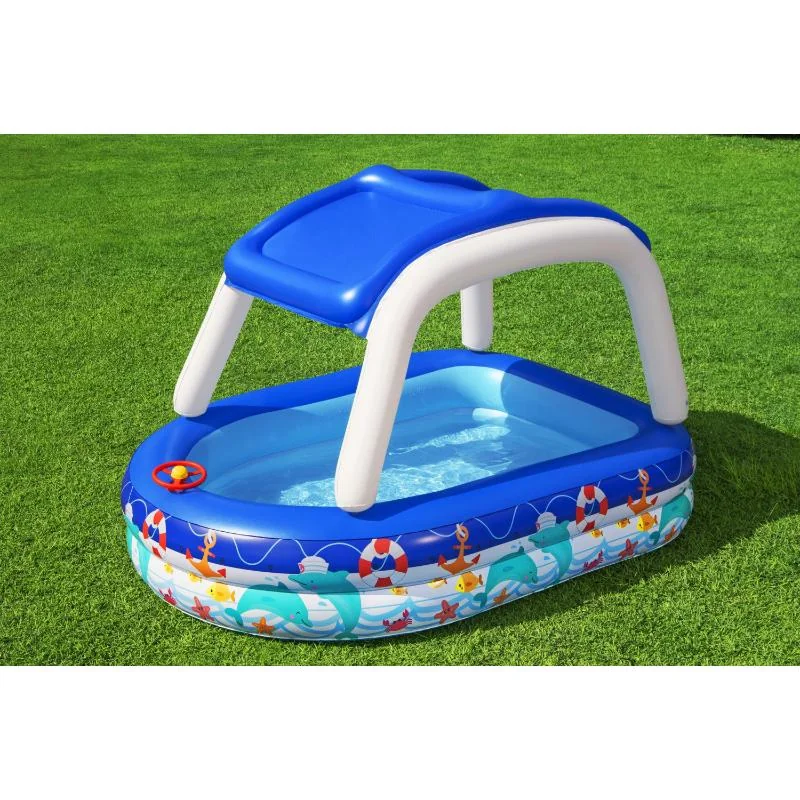 Bestway 54370 rodinný bazén Sea Captain 213x155x132cm