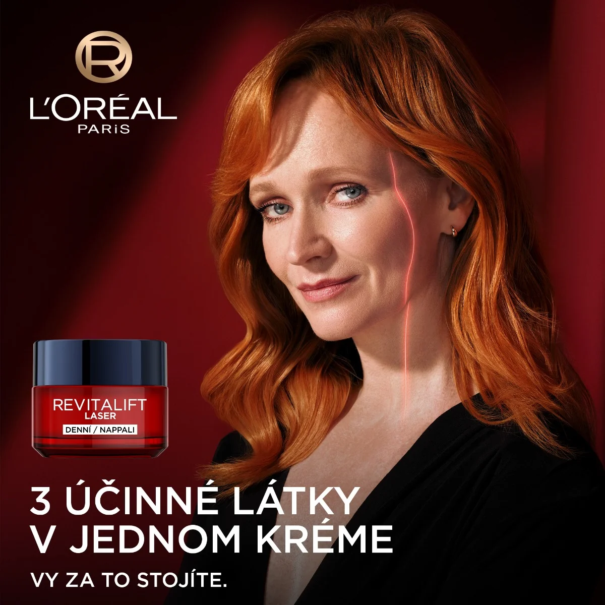 L´OREAL REVITALIFT LASER X3 DENNÝ 1×50 ml, intenzívny krém proti starnutiu pleti