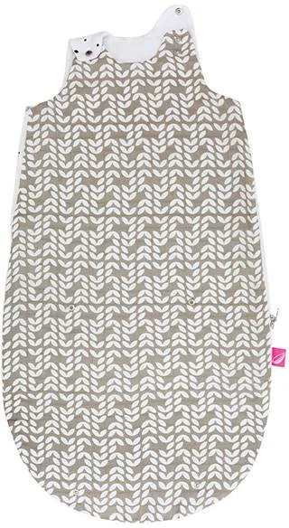 MOTHERHOOD Vak spací 2v1 ZIP-A-Round Beige mušelínový Beige Classics 3-18m 0,5 tog 1×1 ks, spací vak