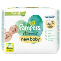 Pampers Wipes 184ks (4x46) Harmonie New baby
