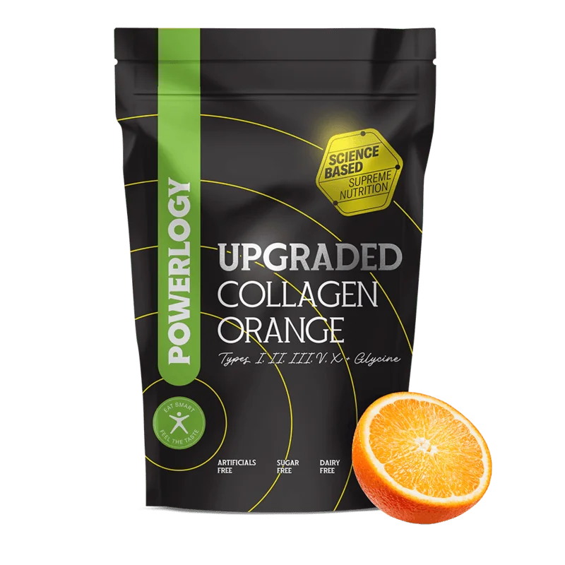 Powerlogy Upgraded Collagen Orange 1×300 g, kolagén