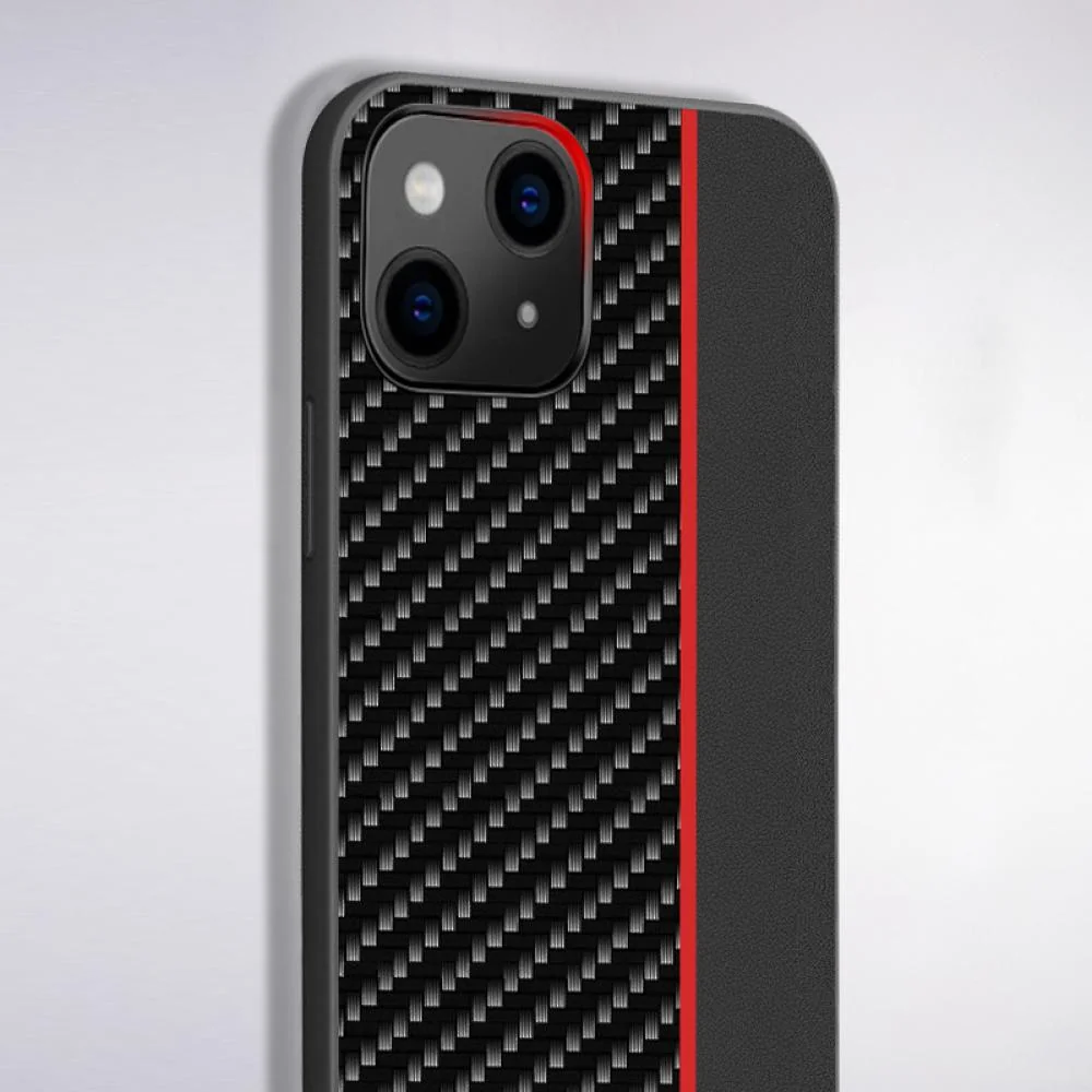 Puzdro Carbon pre Xiaomi Redmi 9A - Modrá