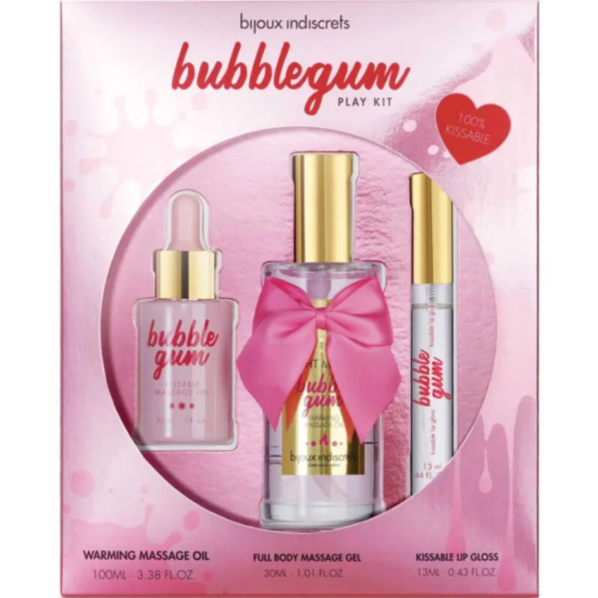 Masážna súprava Candy Obsession (3 ks)