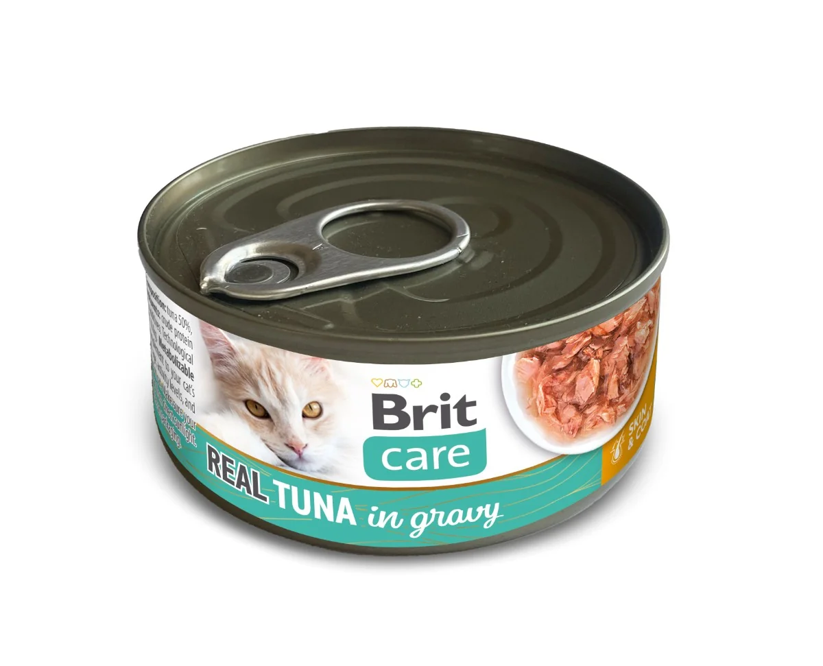 Brit Care Cat Pravý tuniak v omáčke 80 g
