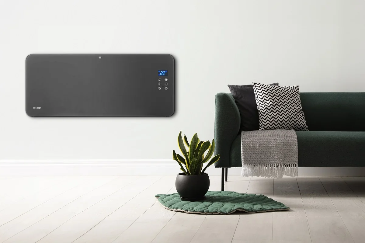 Concept Konvektor sklenený Smart 1×1 ks, konvektor