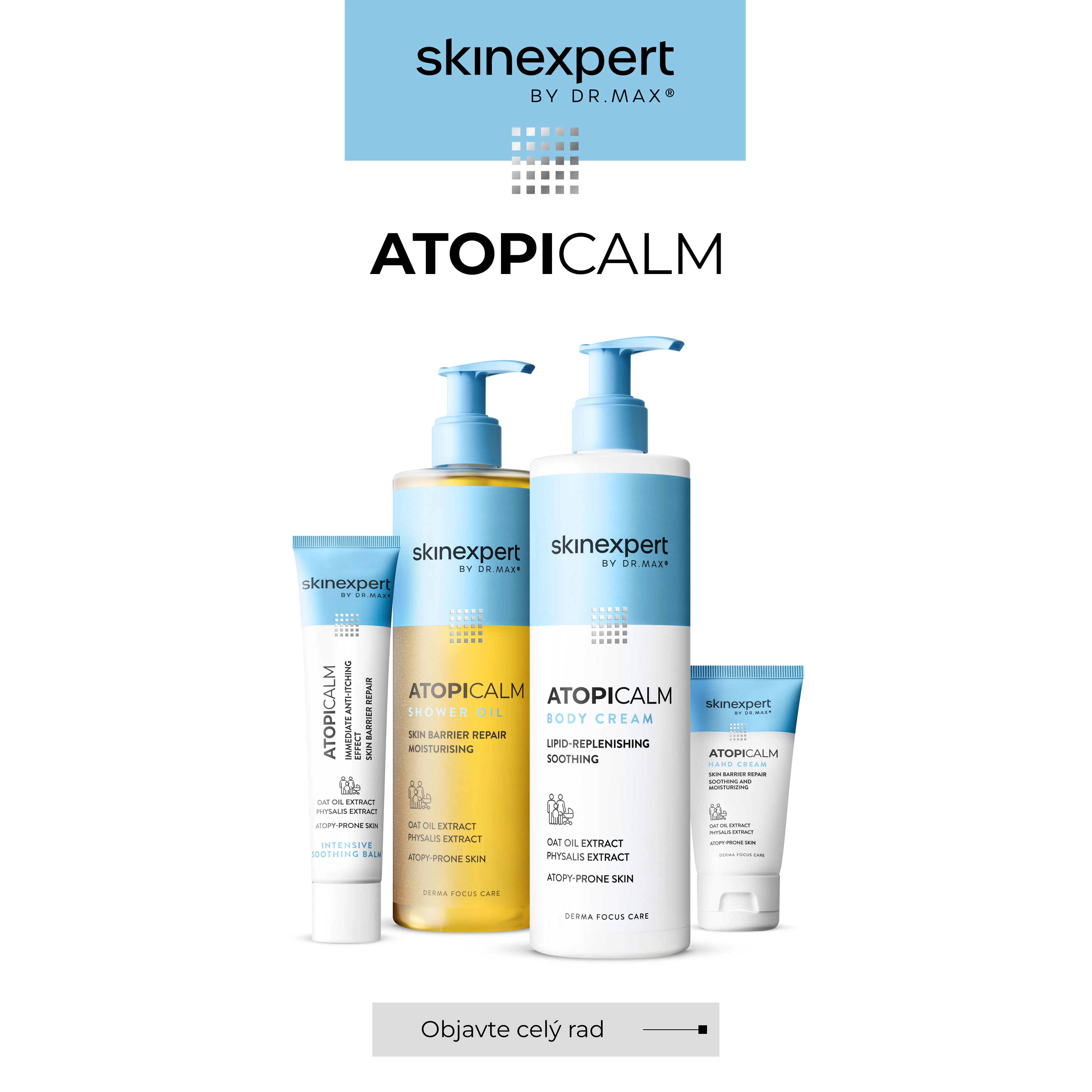 Skinexpert by Dr. Max® ATOPICALM Intensive Soothing Balm 1×50 ml, intenzívny upokojujúci balzam
