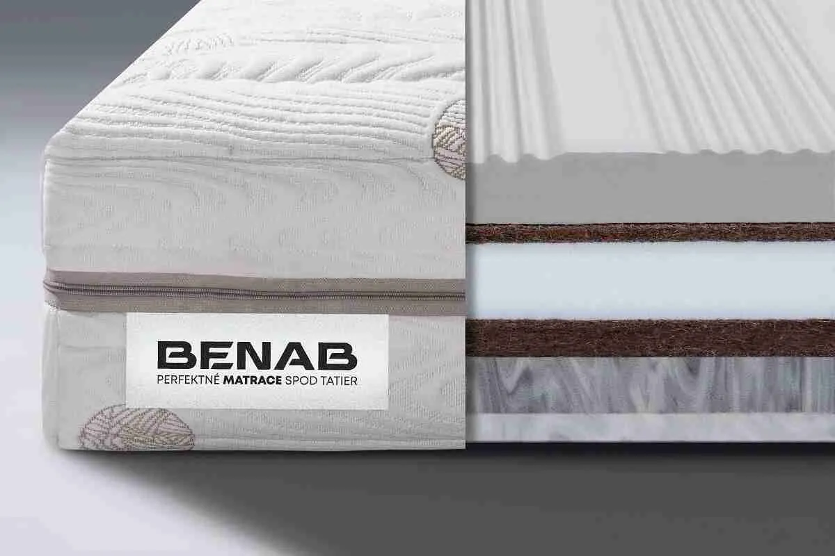 BENAB BENSON LTX 200x140 Penový matrac 1×1 kus, penový matrac, 200x140