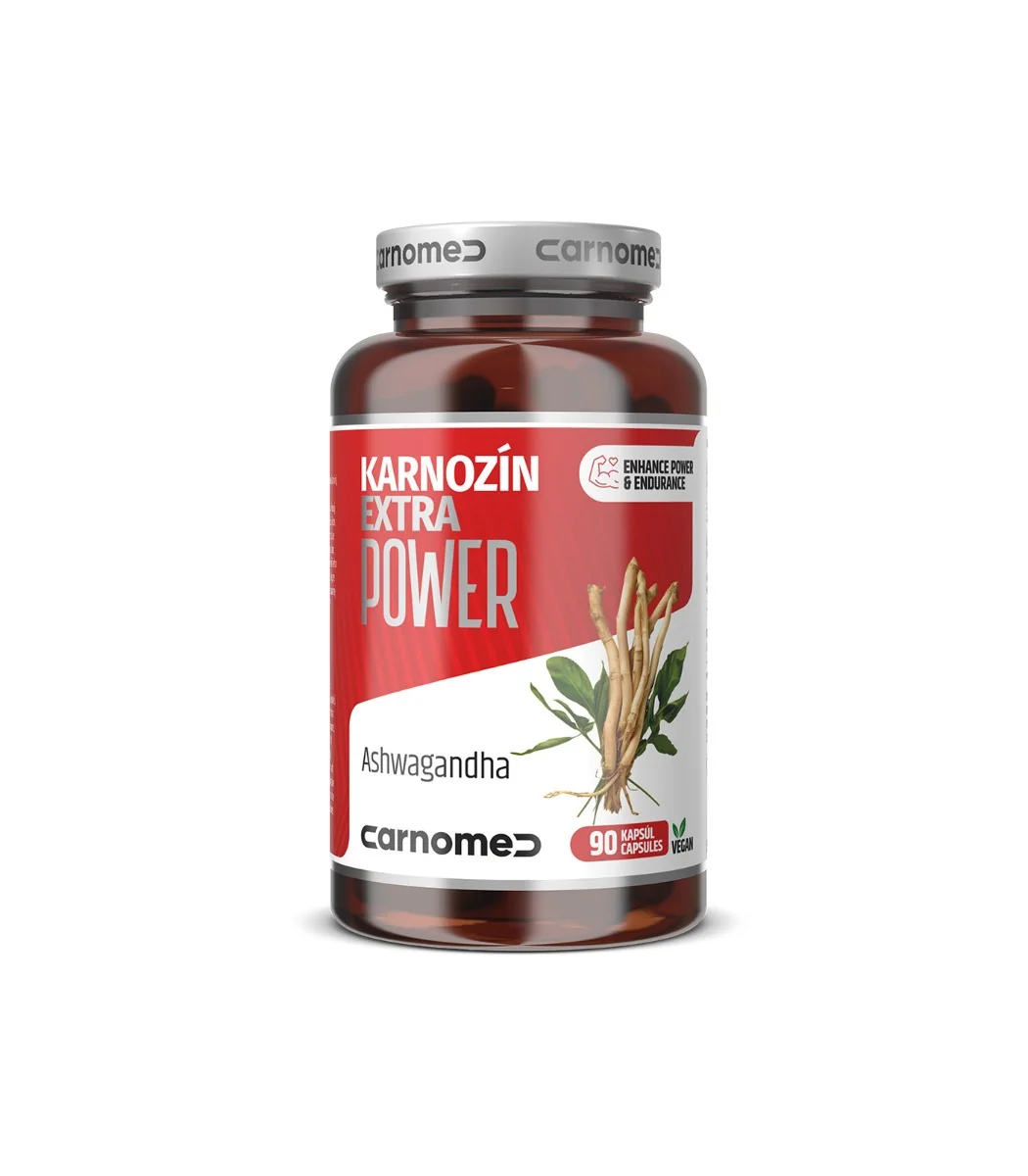 CarnoMed Karnozín EXTRA Power 90 cps, výživový doplnok
