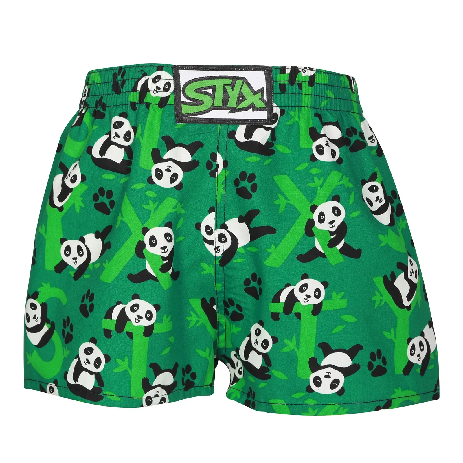 Detské trenky art klasická guma pandy (J1852) 12-14 rokov