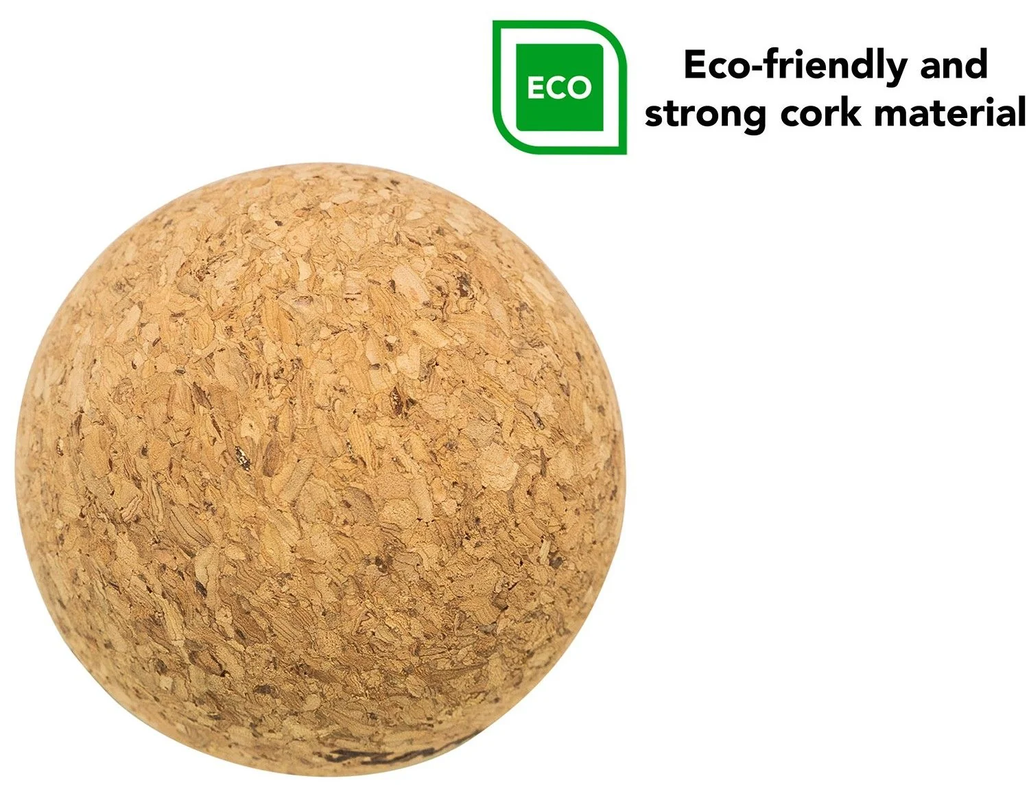 Korkové masážne loptičky set Cork Massage Ball - 2 kusy