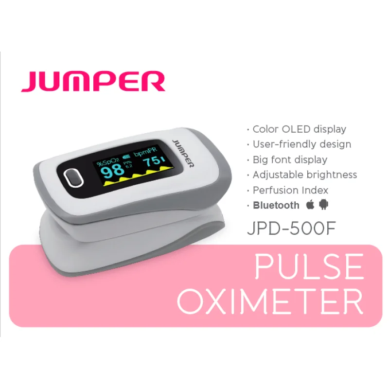 Babys - Jumper JPD-500F pulzný oxymeter OLED, Bluetooth