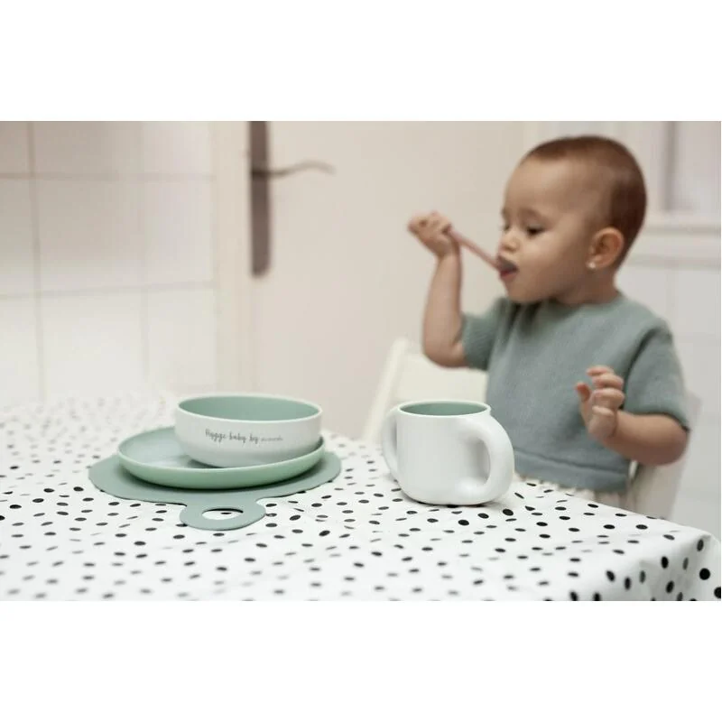 SUAVINEX - Jedálenský Set Hygge +6 M - Zelená 
