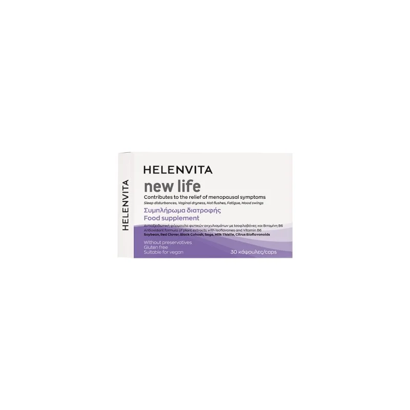 Helenvita New Life pre ženy v menopauze 30 kapsúl s izoflavónmi