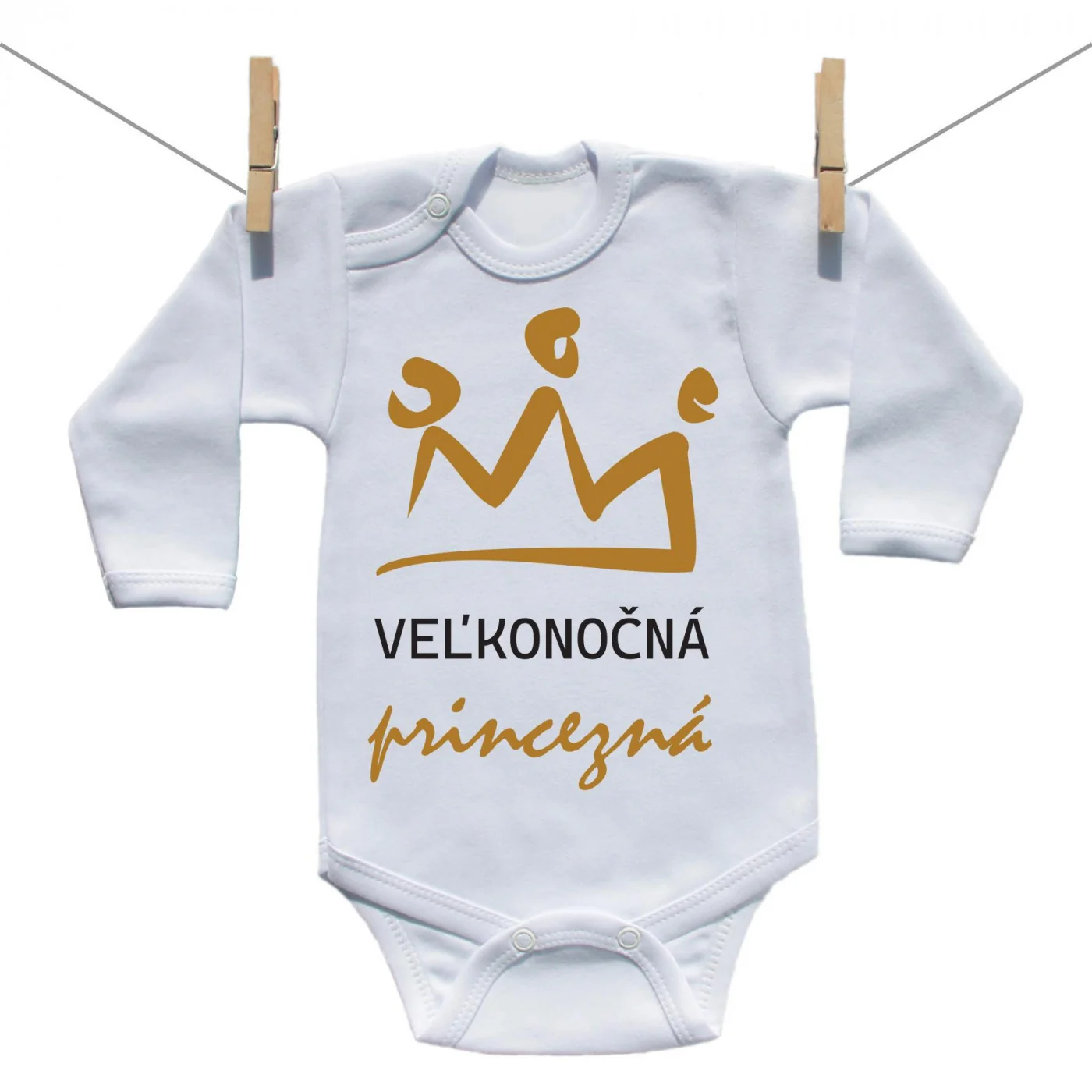 Boodyy Body s dlhým rukávom Veľkonočná princezná Veľkosť: 98