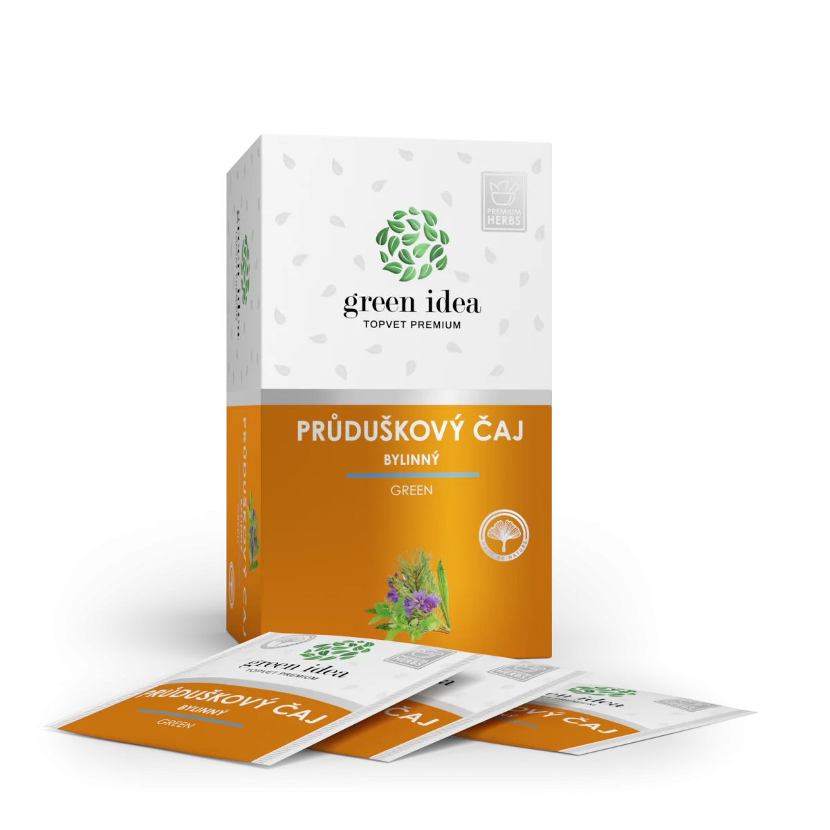 Herbex Prieduškový bylinný čaj – 20 vrecúšok – Green idea