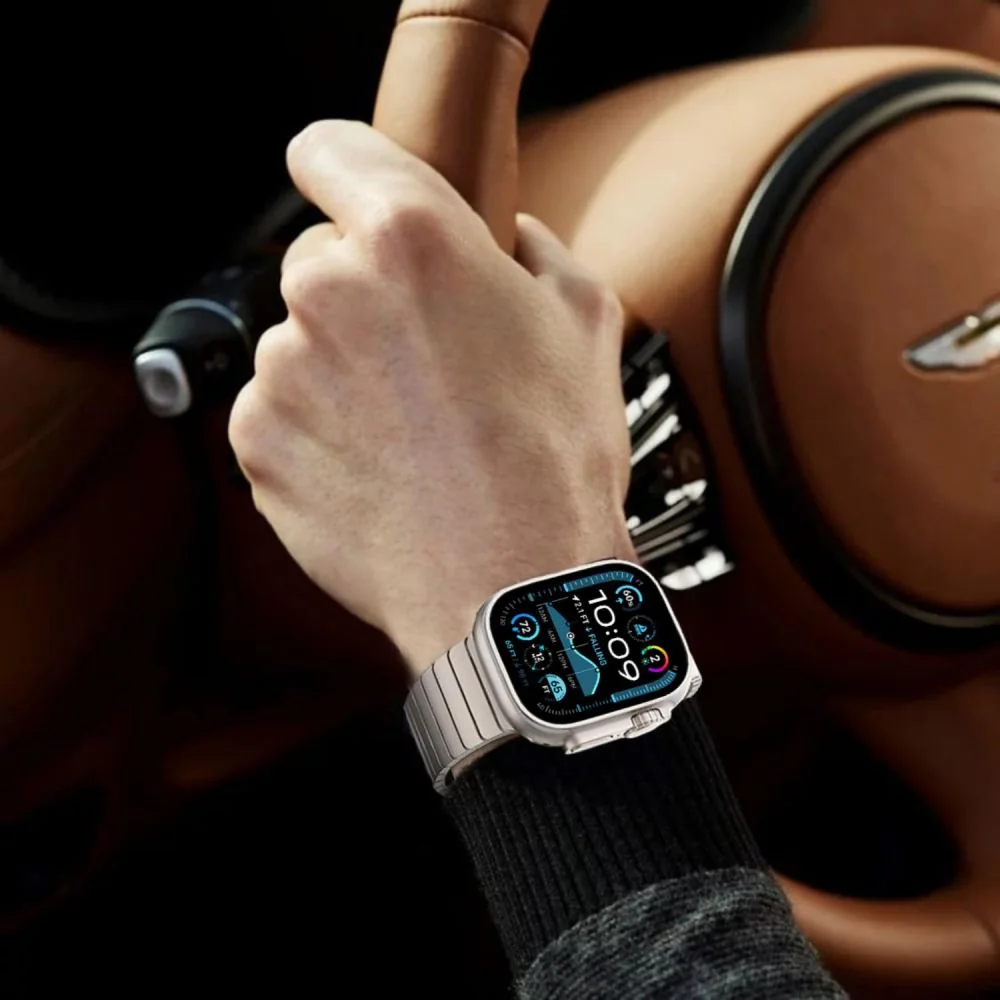Tech-Protect Linkband remienok na Apple Watch 44/45/46/49mm, silver
