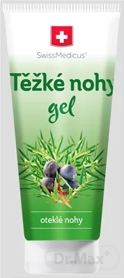 SwissMedicus Ťažké nohy gél 1×200 ml, kozmetický výrobok