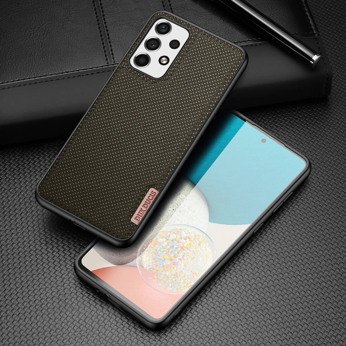 DUX DUCIS Fino kryt na Samsung Galaxy A73, zelený