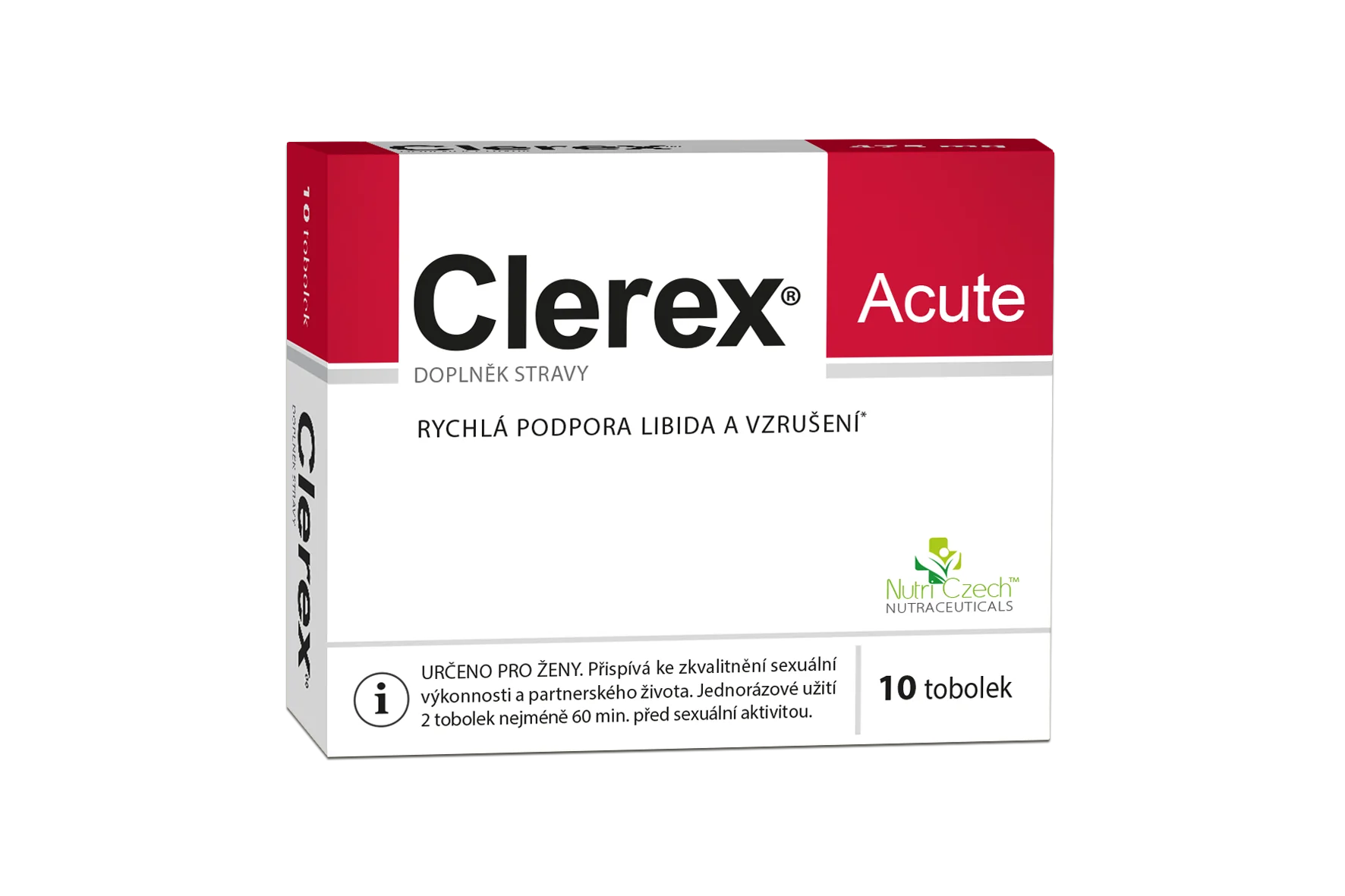 Clerex Acute pre ženy 1×10 cps, výživový doplnok