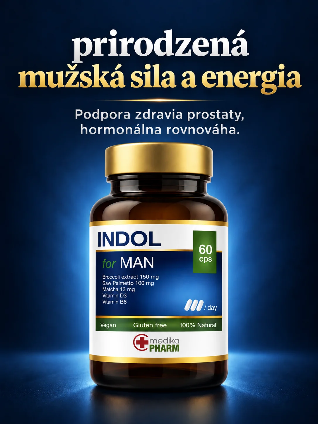 INDOL FOR MAN 60 cps