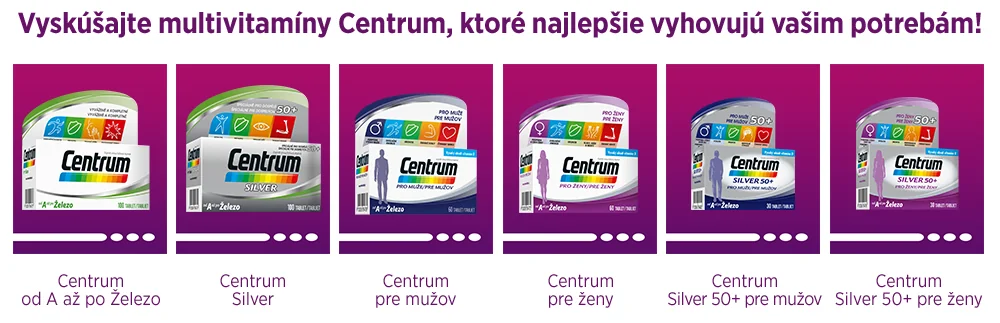 Centrum Sc CENTRUM pre ženy, 30 tabliet 1x30 tbl, multivitamín pre dospelých s ...