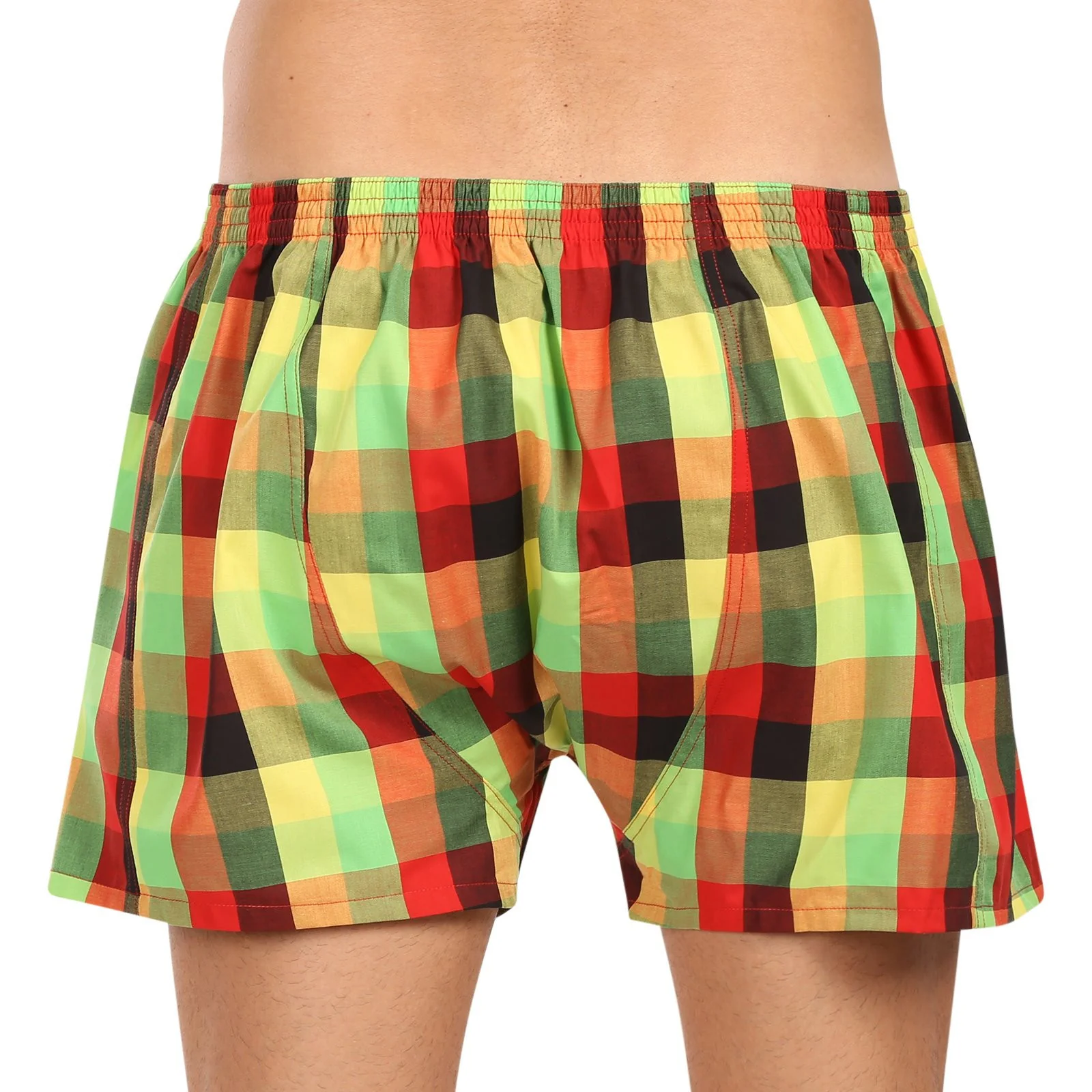 5PACK pánske trenky klasická guma viacfarebné (5A110105) L 