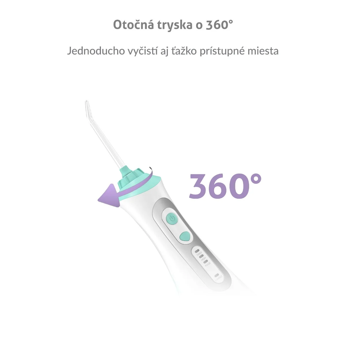 TrueLife AquaFloss Lite 1×1 ks, elektrická ústna sprcha