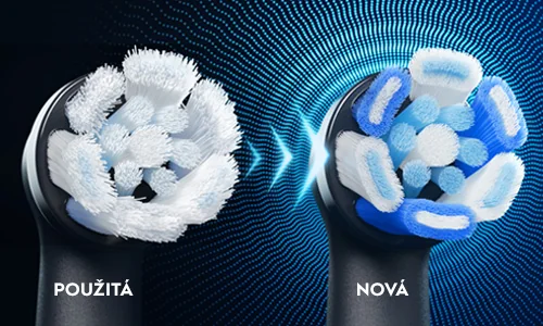 Oral-B, Použitá, Nová hlavica Oral-B, Použitá, Nová hlavica