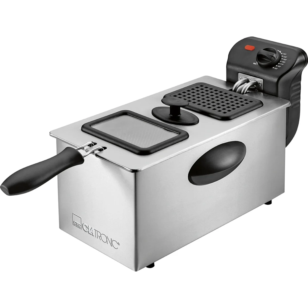 Clatronic FR 3587 fritéza 3 l nerez 2000 W