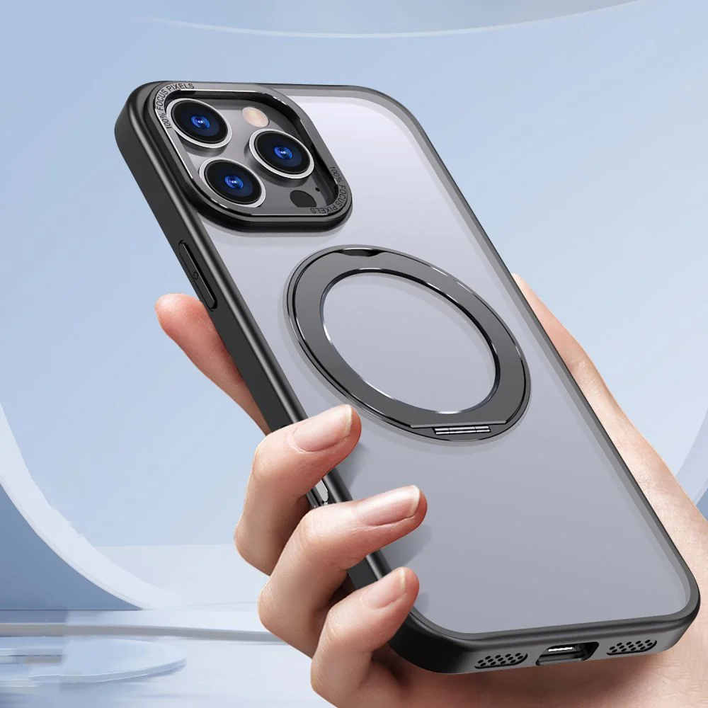 Tech-Protect Magring MagSafe kryt na iPhone 16 Pro, čierny