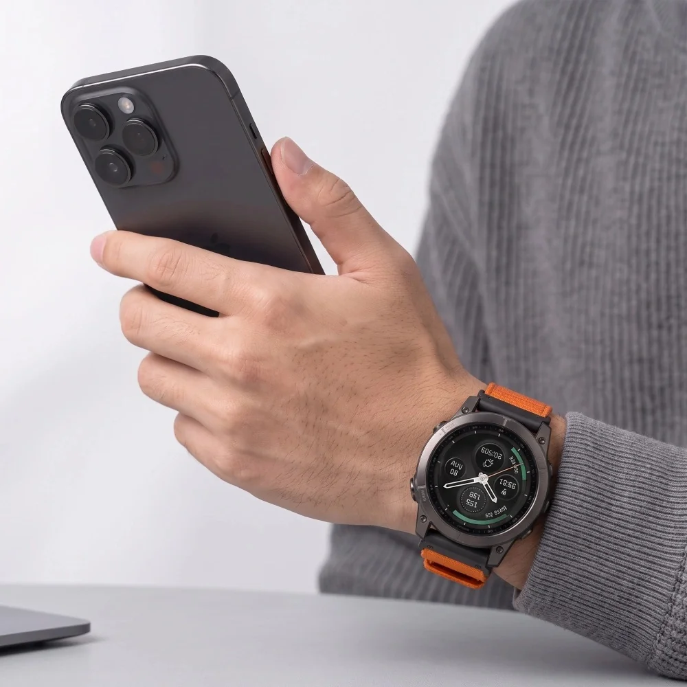 Tech-Protect Nylon Classic remienok QuickFit 26mm, orange