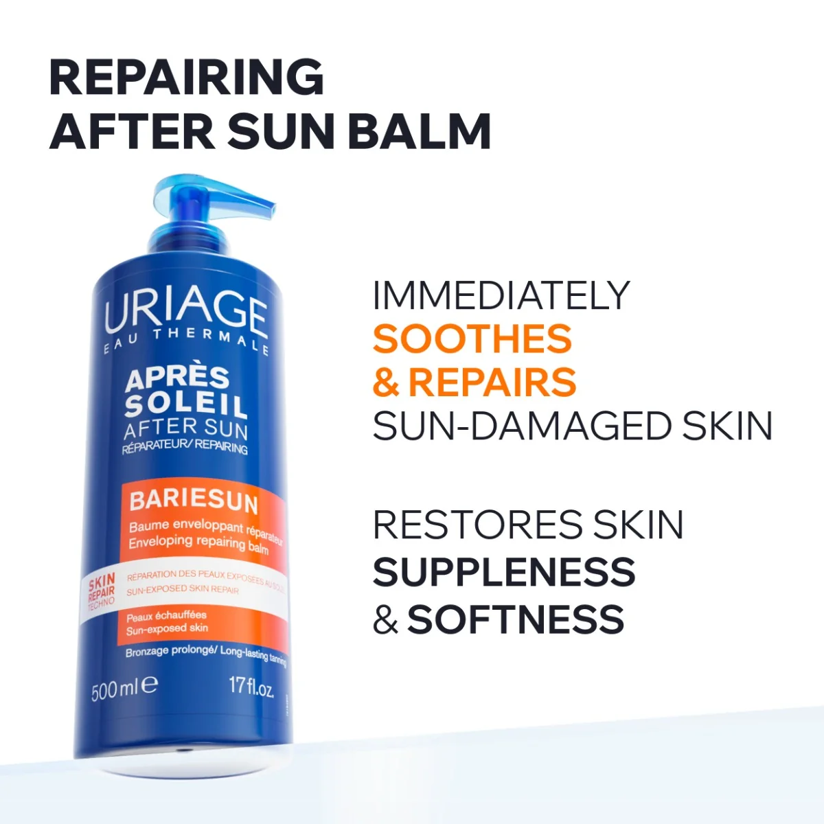 URIAGE BARIESUN REPAIR BALM AFTER SUN 500ML 500 ml