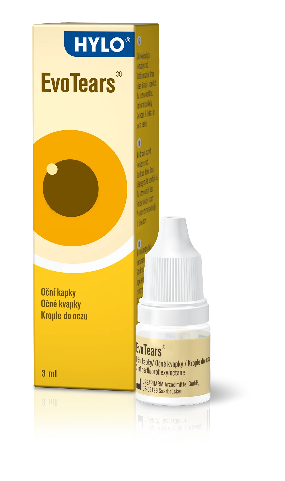 HYLO EvoTears 1×3 ml, očné kvapky