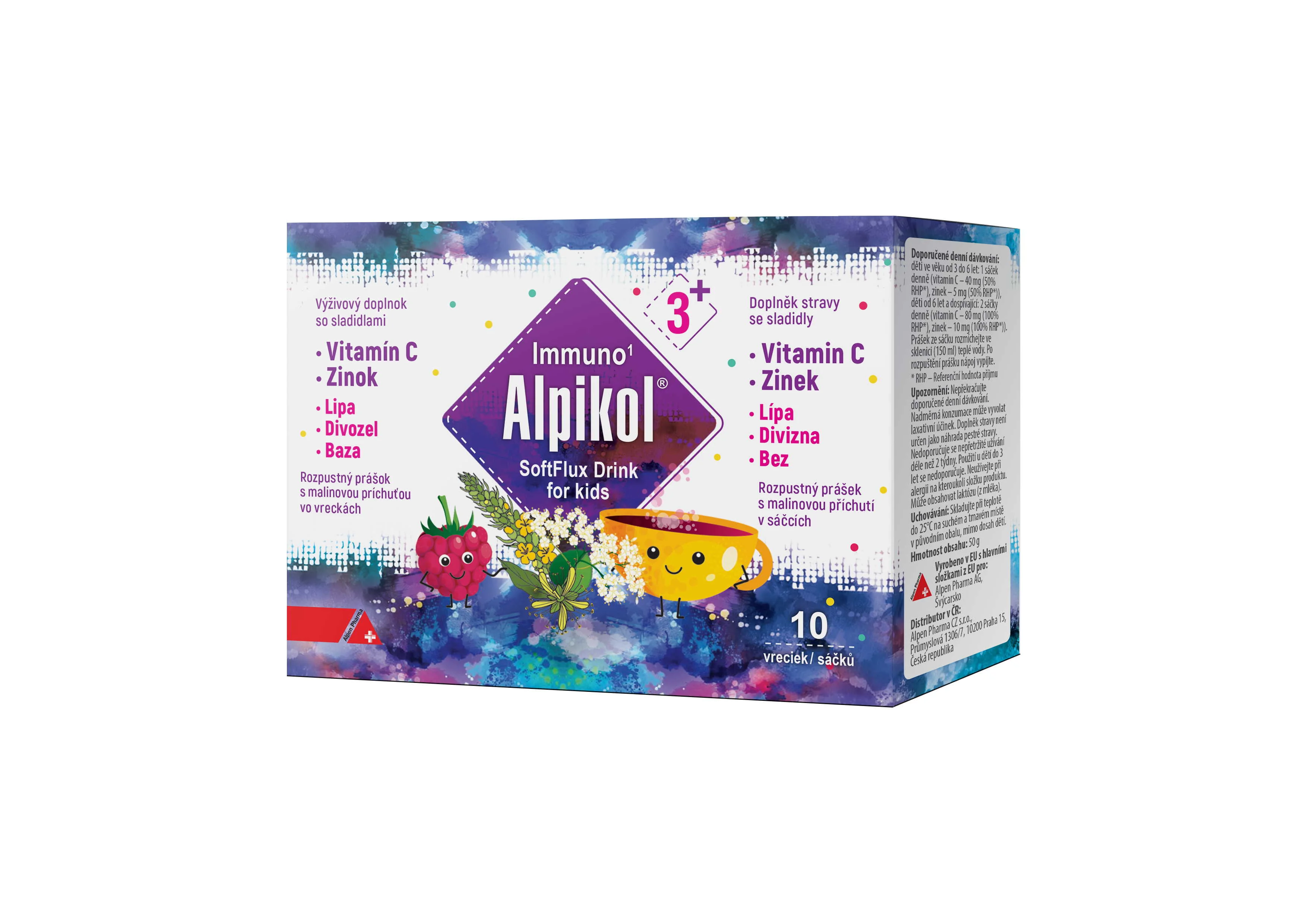 Alpikol SoftFlux Drink for kids, vrečúška 10 ks