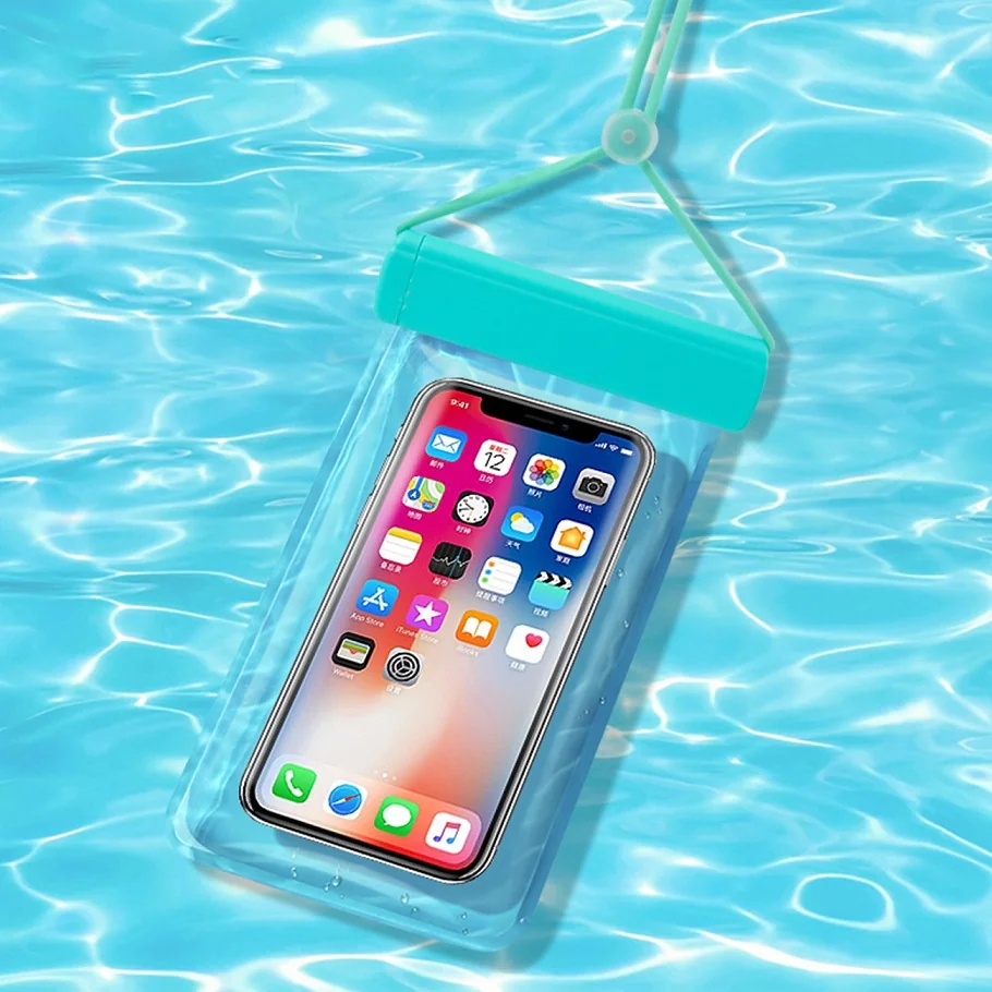 MG Beach Bag vodotesné puzdro na mobil 6.7'' čierne