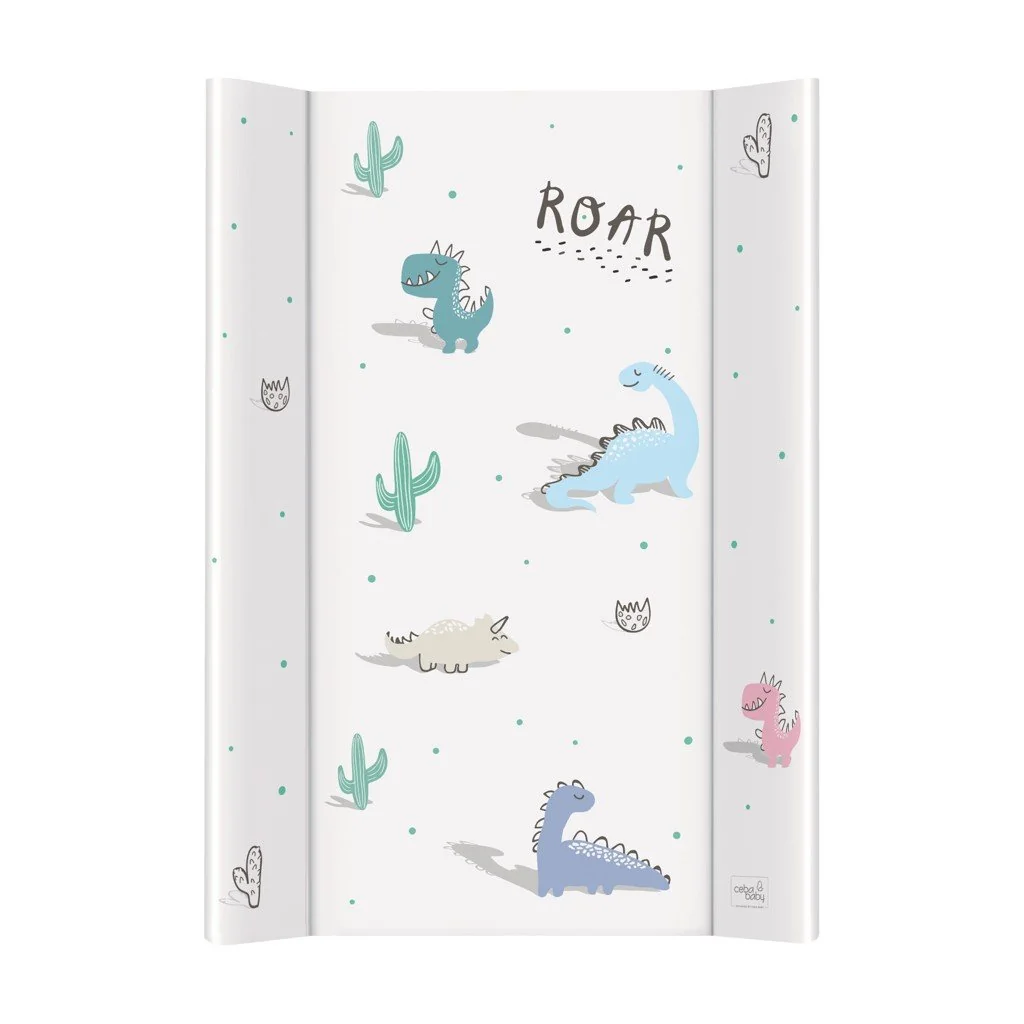 Podložka prebaľovacia 2-hranná s pevnou doskou (50x70) Comfort Candy Andy Dino