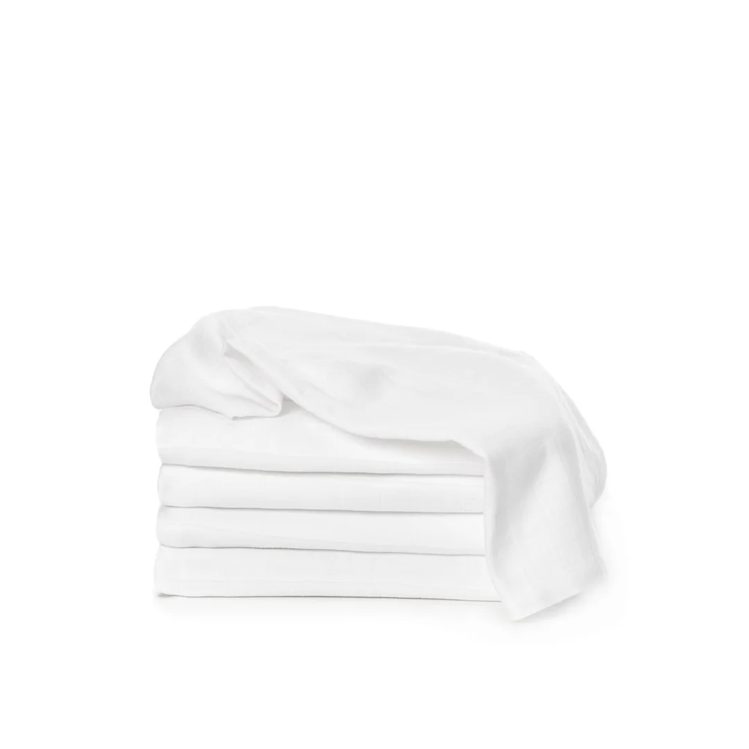 Plienky T-TOMI TETRA EXCLUSIVE COLLECTION biele 70x70, 5ks