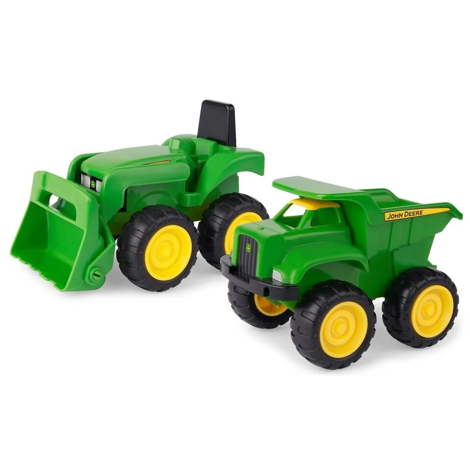 John Deere Kids traktor a sklápač 16cm