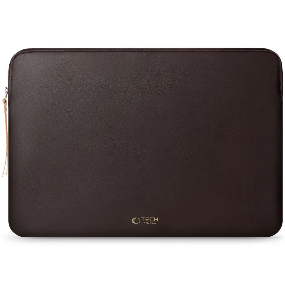 Tech-Protect Fleece obal na notebook 15-16'', tmavohnedý