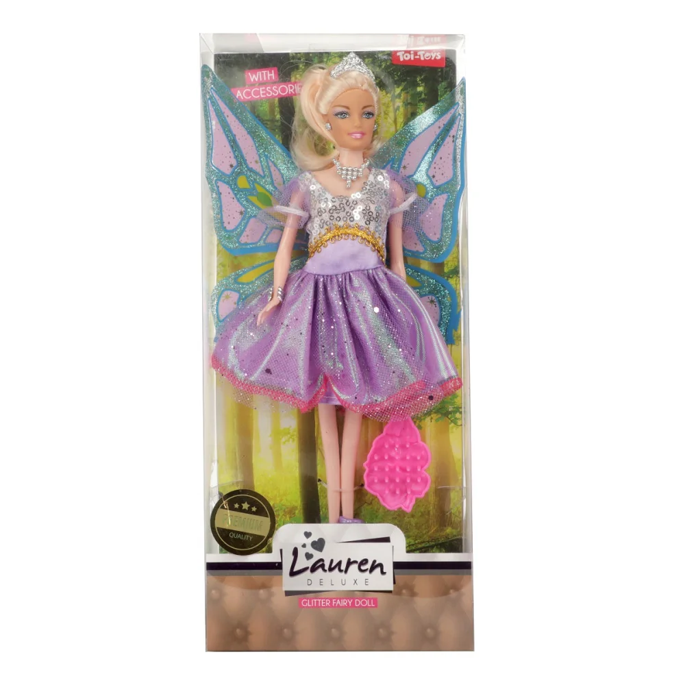 Bábika Fairy s trblietavými krídlami-Toi Toys