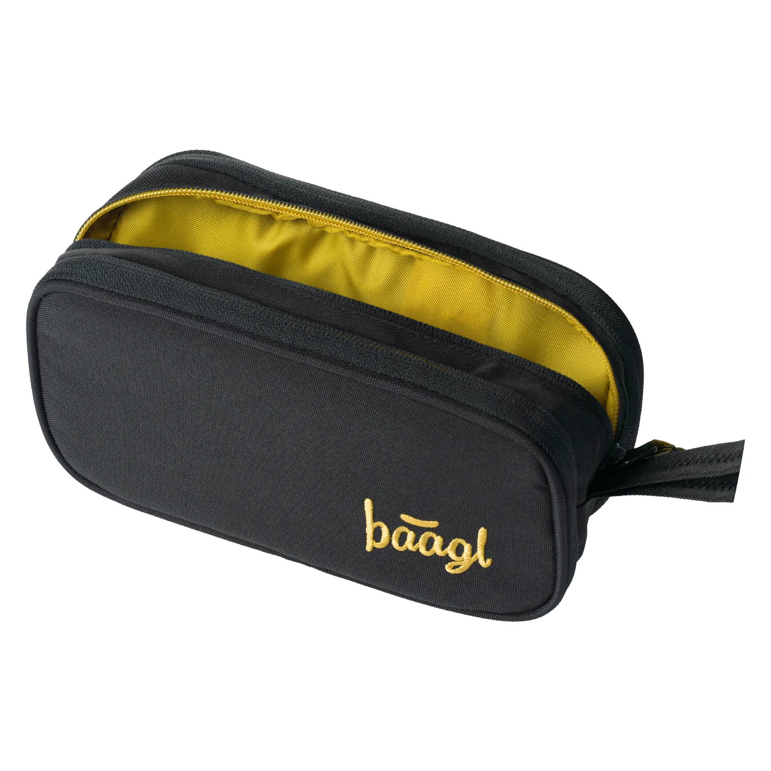 Baagl študentský peračník Etui Big Black čierny, priestranný