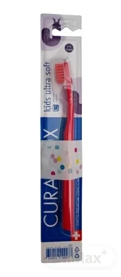 CURAPROX CS 5500 Kids ultrasoft 2×1 ks, detská zubná kefka