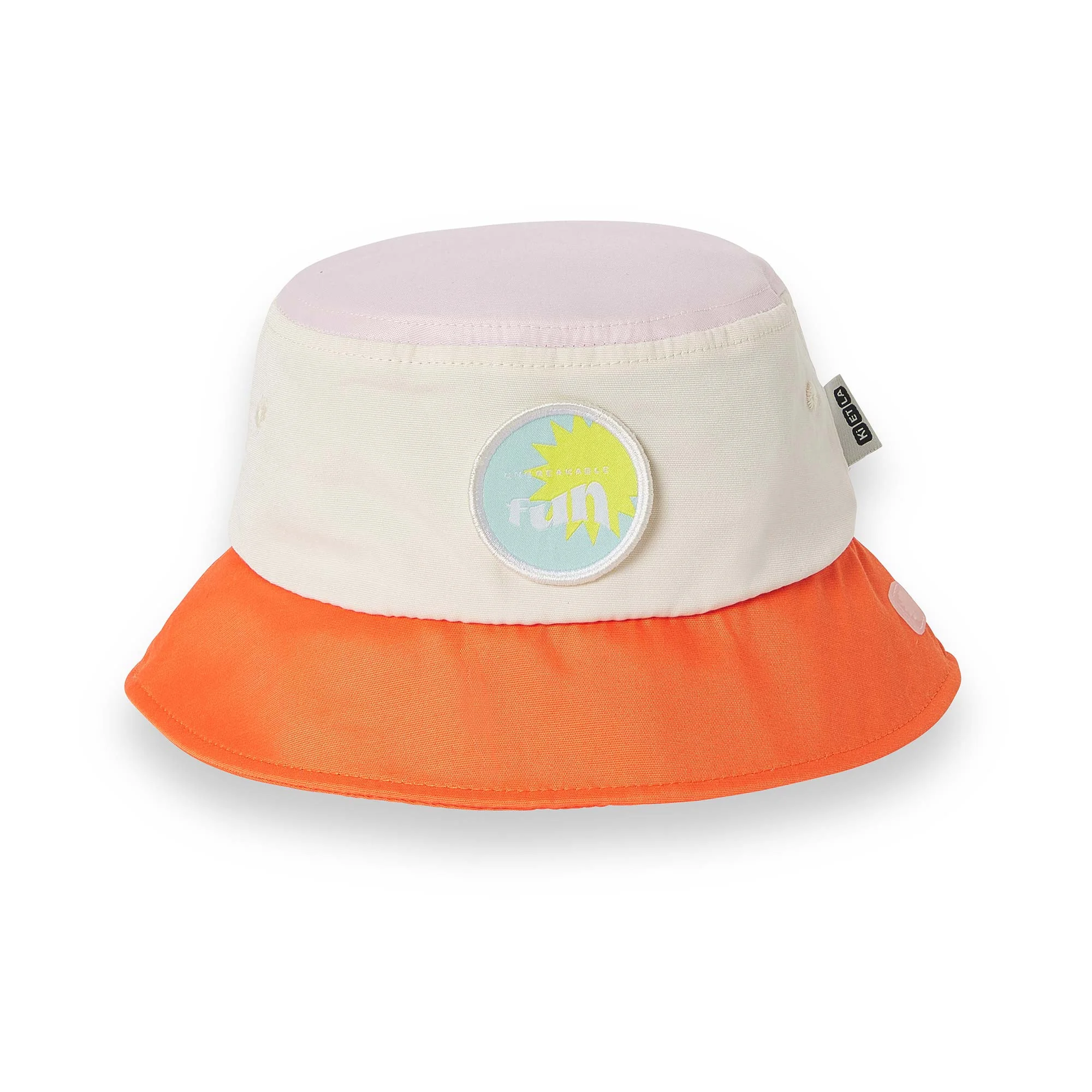 KiETLA VIBE klobúčik s UV ochranou - Orange 51 - 53 cm