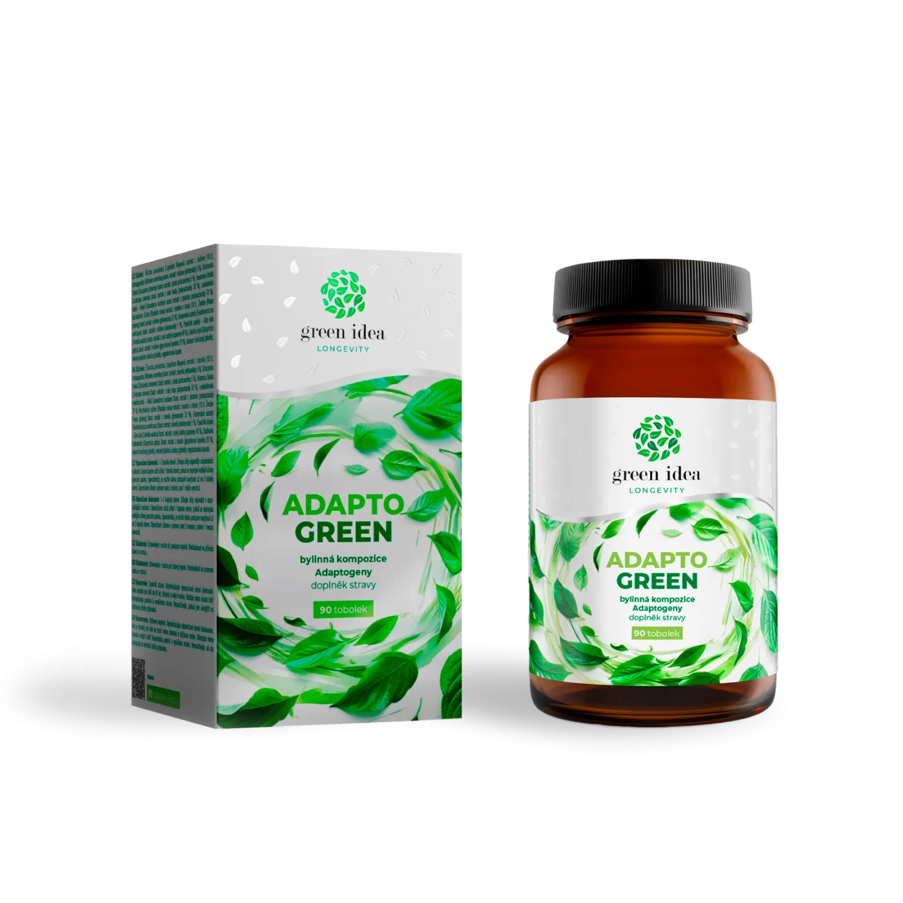 LONGEVITY ADAPTO GREEN - 90 kapsúl - Green idea