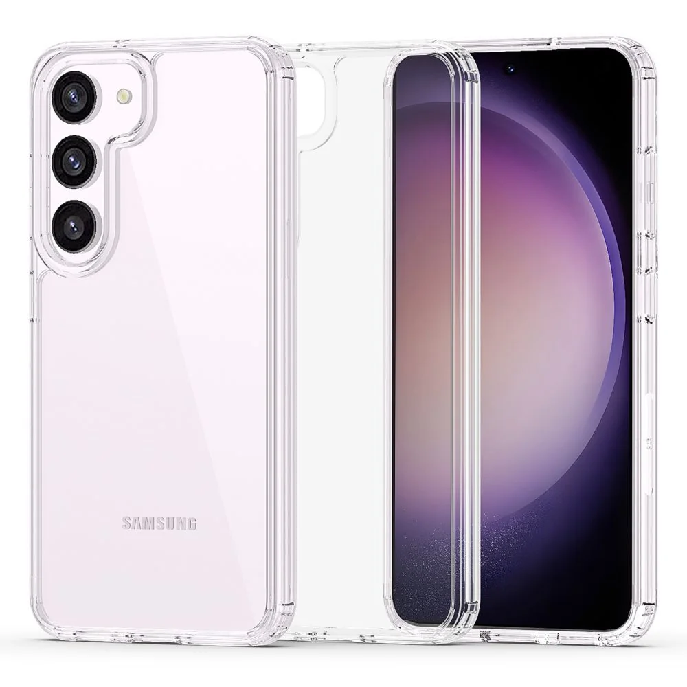 Tech-Protect FlexAir kryt na Samsung Galaxy S23, priesvitný 