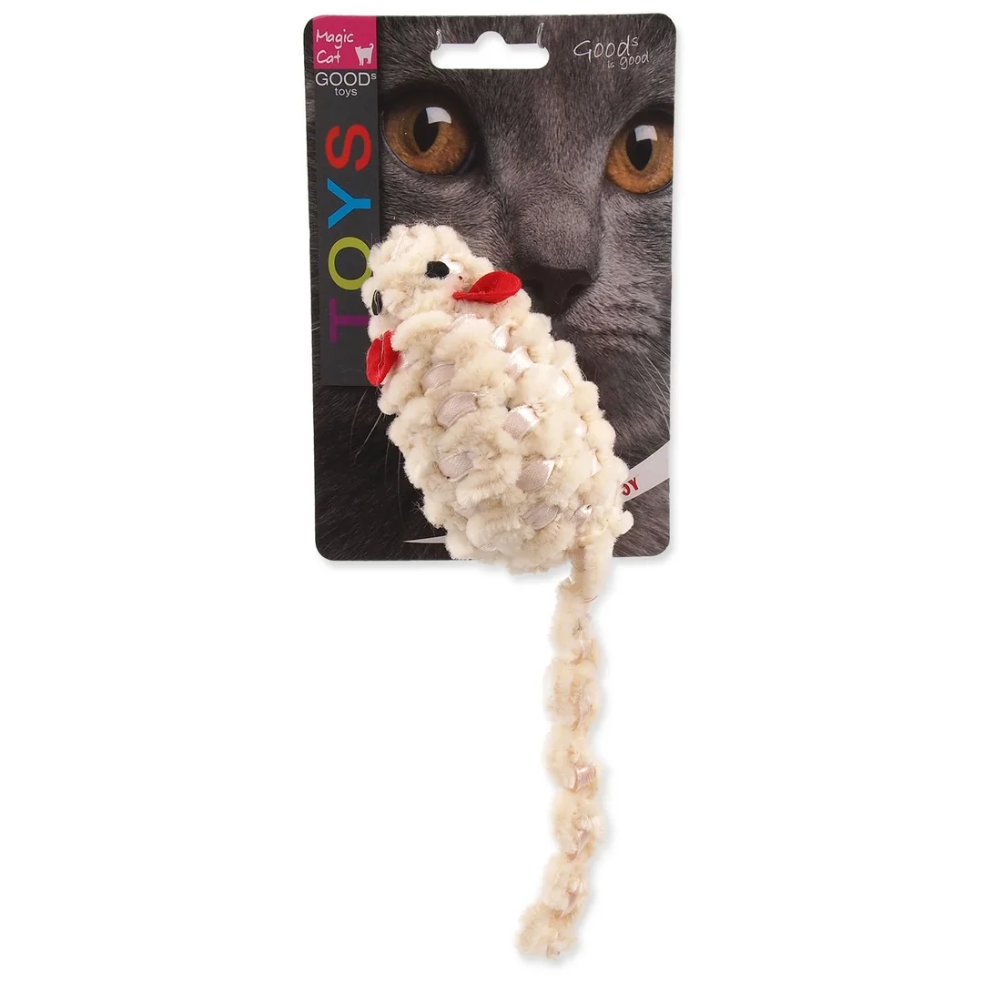 Hračka Magic Cat myš ženilková s catnipom mix 10cm