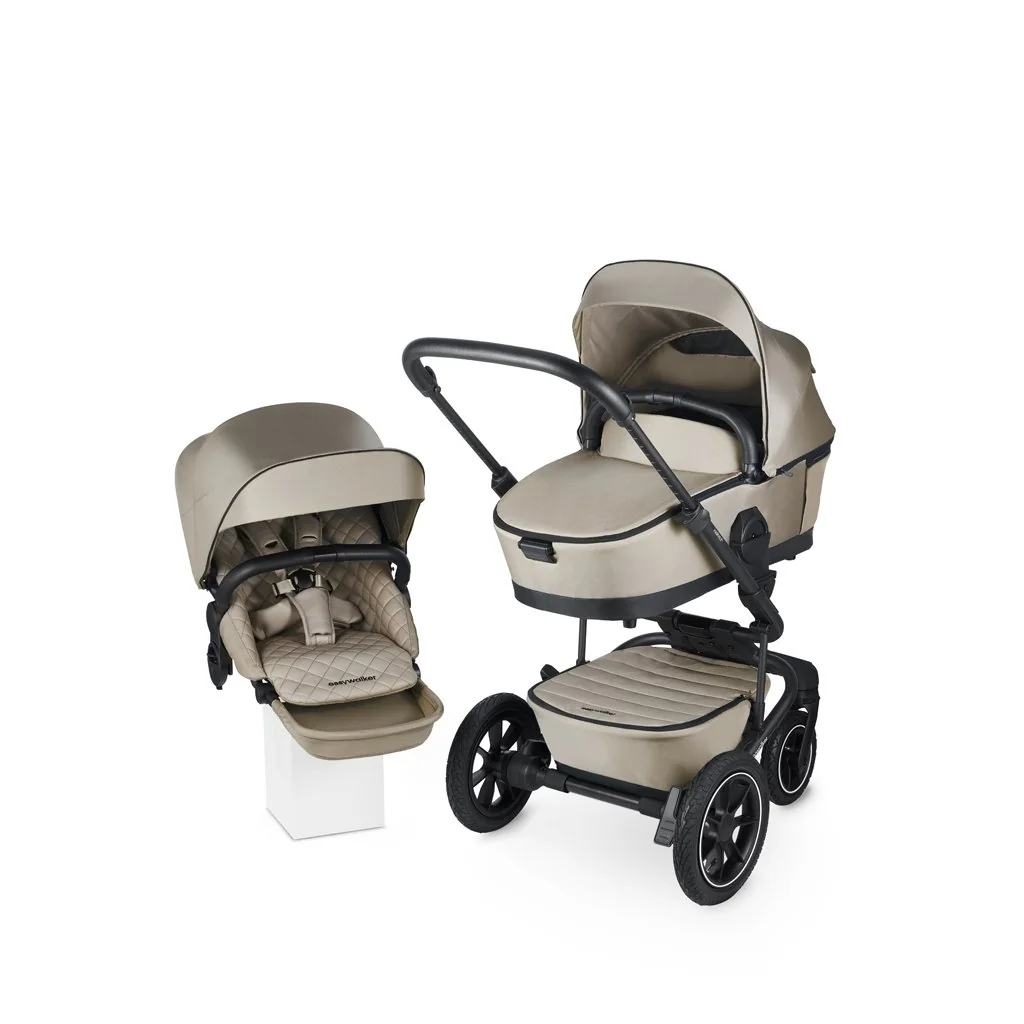 Easywalker Harvey⁵ Premium Pearl Taupe XXL AIR kombinovaný kočík set