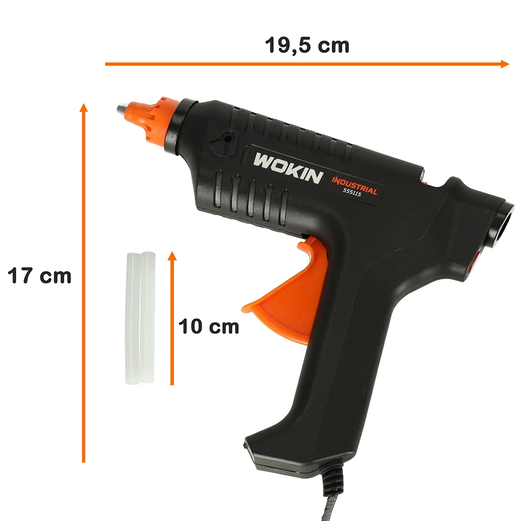 Tavná lepiaca pištoľ 15 W – na tyčinky 11,2 mm, rýchly ohrev