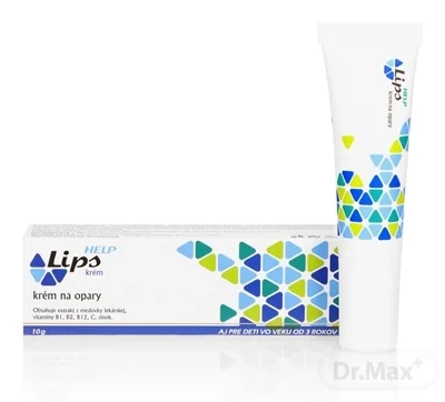 Lips HELP krém 1×10 g, krém na opary